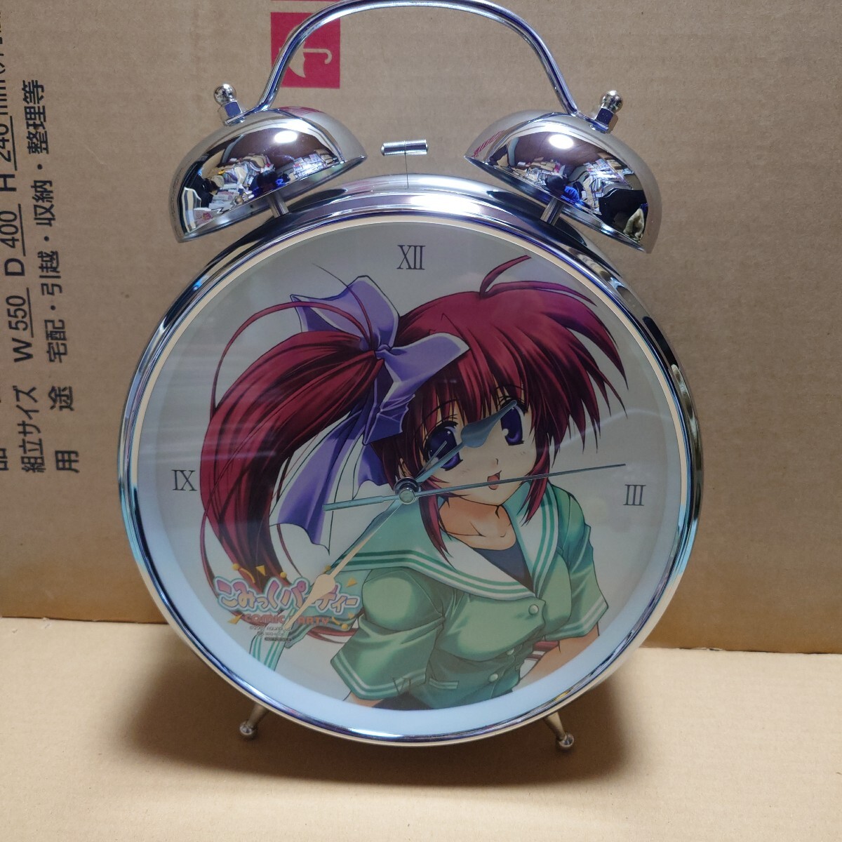 こみっくパーティー 特大目覚まし時計