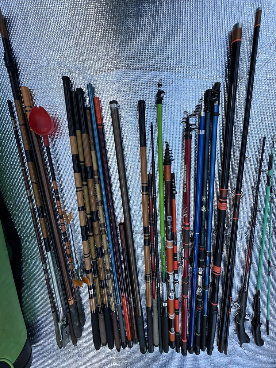 釣竿 釣り竿 ロッド Daiwa 釣具 ヘラ竿 ダイワ　OLYMPUSなどなど色々まとめて25本