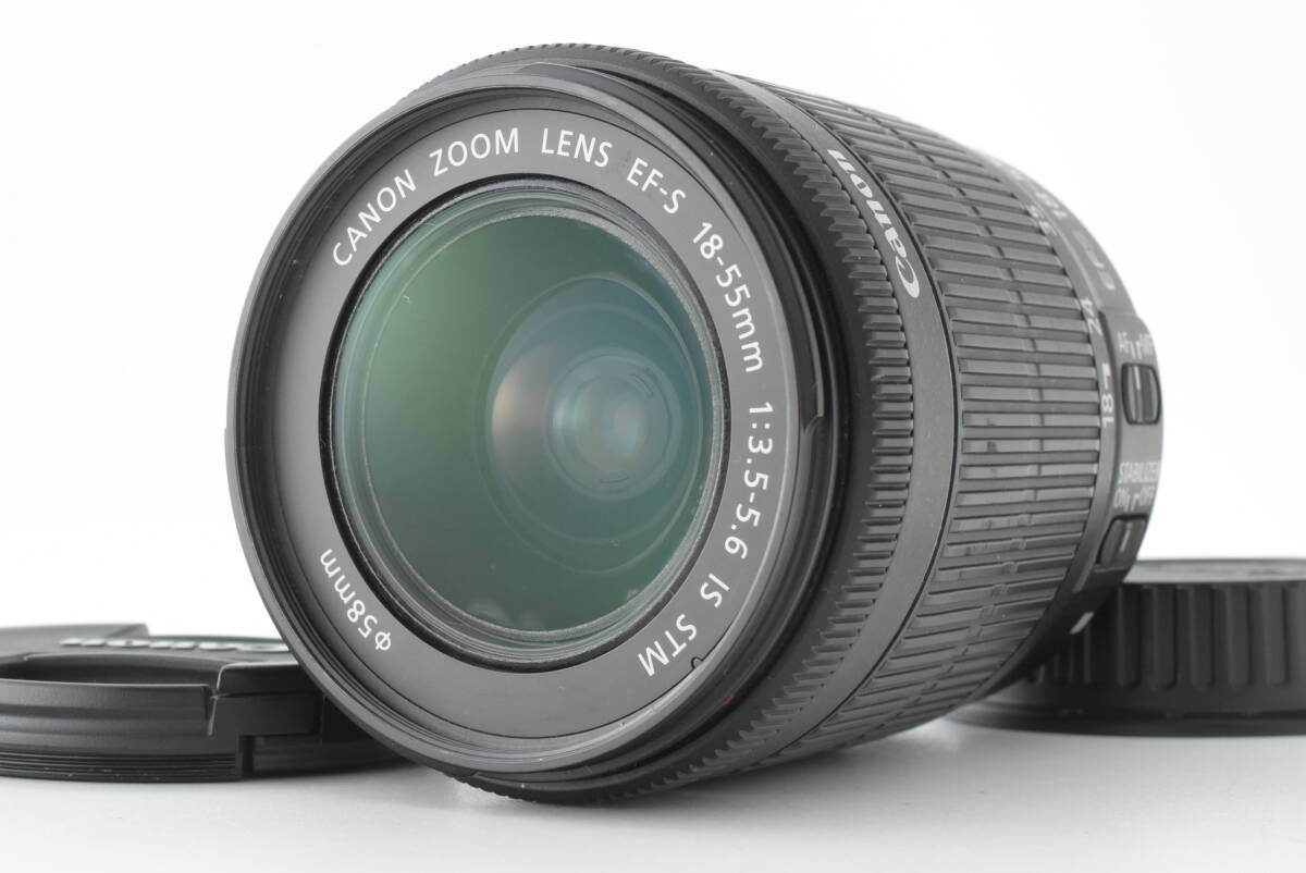 【現状品】 Canon キヤノン EF-S 18-55mm f/3.5-5.6 IS STM ズーム レンズ EF-1444