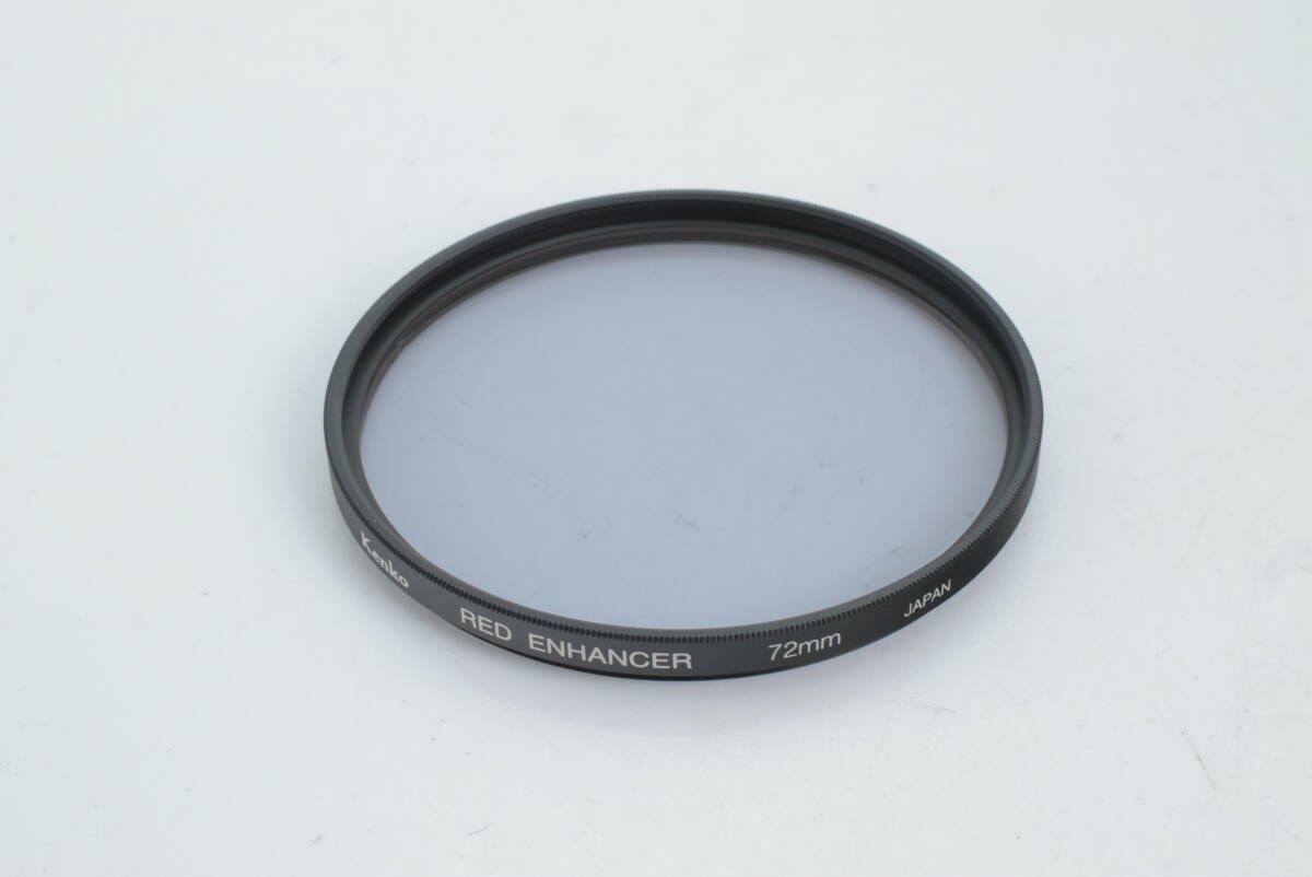 【良品】Kenko ケンコー RED ENHANCER 72mm レッドエンハンサー フィルター EF-1535