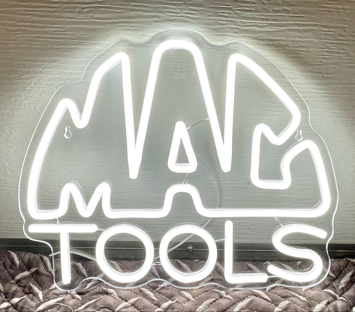 MAC TOOLS 白 限定品 LEDネオン ネオンサイン 調光調整 マックツール ロゴマーク ガレージ雑貨 アメリカン雑貨 アメ車 USA工具 LED看板