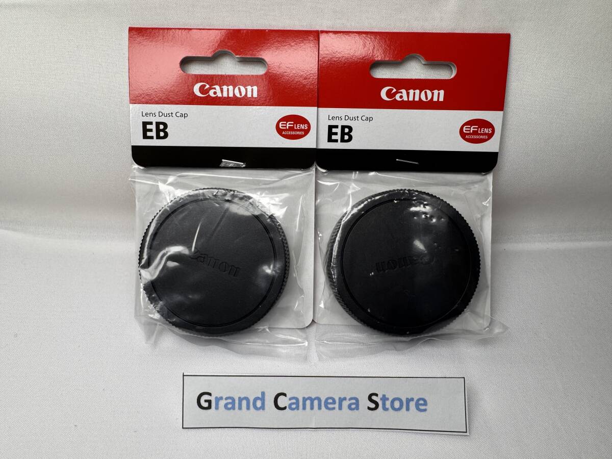 《 新品 》 キャノン　Canon レンズダストキャップ EB　2個セット　　＃11N25-18