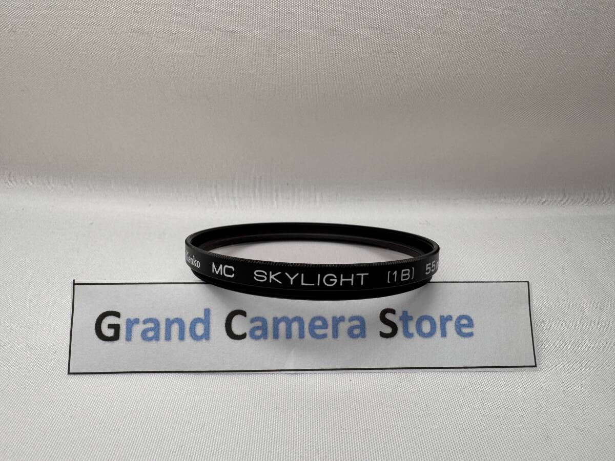 《 美品 》 ケンコー　Kenko レンズフィルター SKYLIGHT 55mm ＃11N25-21