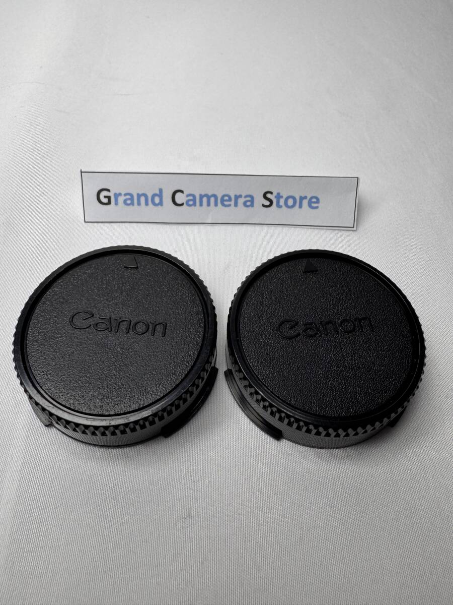 ＜ 美品 ＞ キャノン Canon レンズキャップ リヤ用　2個セット　　　＃08D25-15