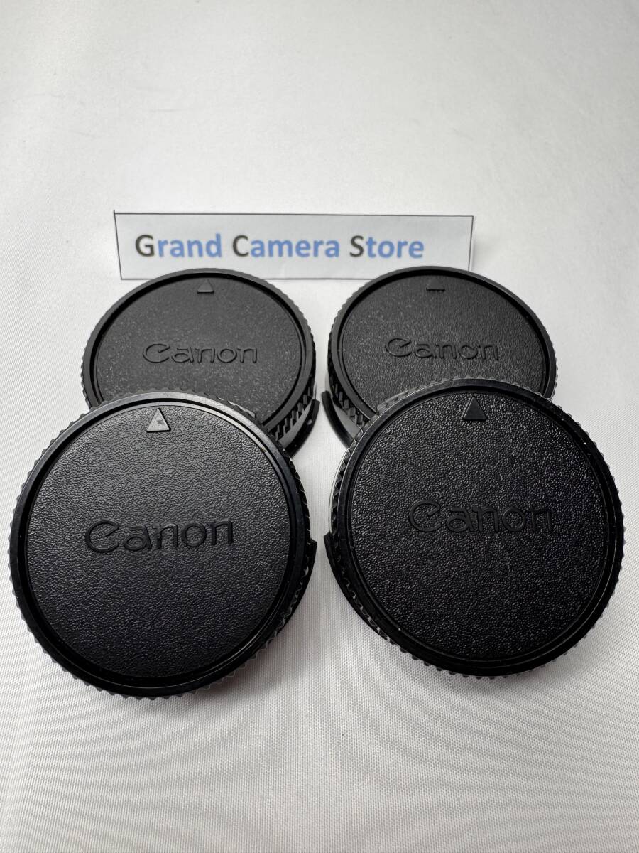 ＜ 美品 ＞ キャノン Canon レンズキャップ リヤ用　４個セット　　　＃08D25-16