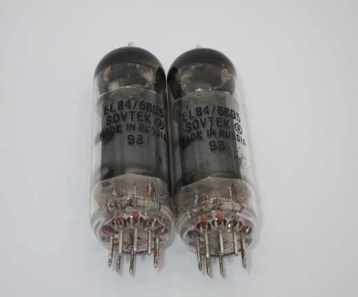 即決　SOVTEK　EL84/6BQ5　2本　ペア　ソブテック　①（EL84　6BQ5）　真空管　U1993