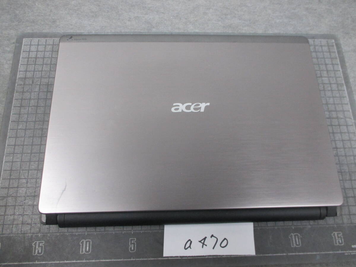 a470 acer ASPIRE 3820-A52C (MS52292) HDDレス　　ノートPC　