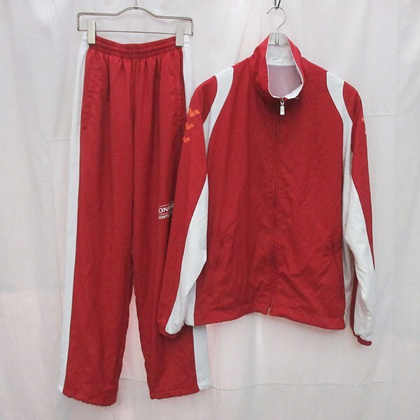 #1 レア！■ arena アリーナ KONAMI SPORTS CLUB コナミ スポーツクラブ セットアップ トレーニングウェア ジムウェア ヴィンテージ