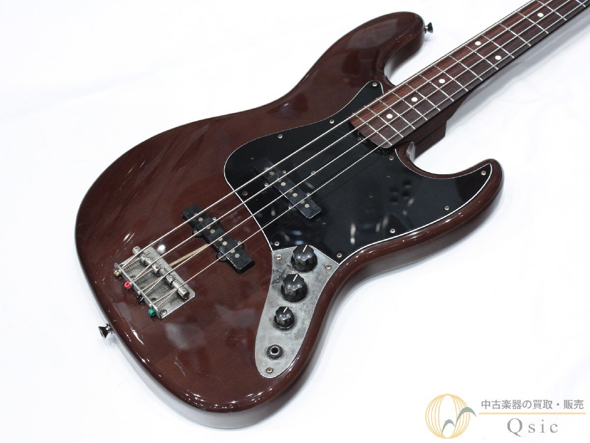 【セール】[良品] Fender Made in Japan Traditional 60s Jazz Bass Walnut ダーク感のあるウォルナットカラー [VLX12]【阿倍野店在庫】