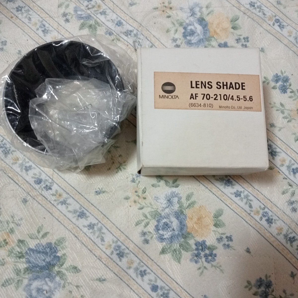 カメラ ミノルタ レンズシェード 日本製 白ケ下