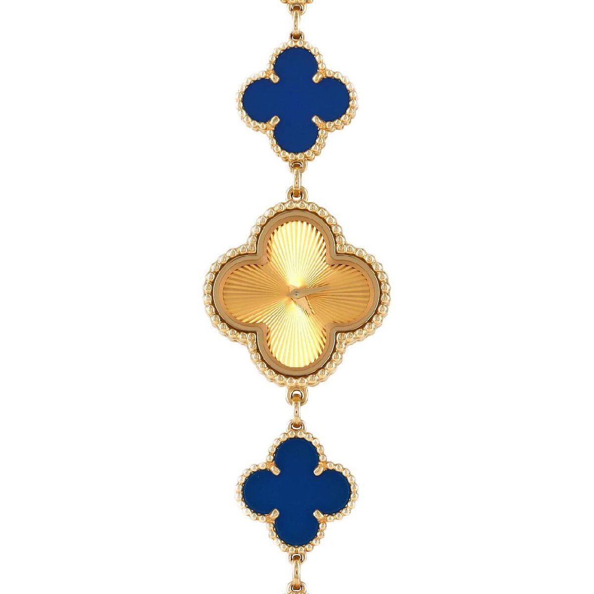 ヴァンクリーフ&アーペル スウィートアルハンブラ YG 1386240/VCARPBLZ00 YG クォーツ