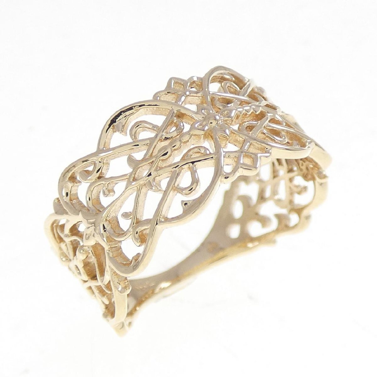 アガット K10YG リング