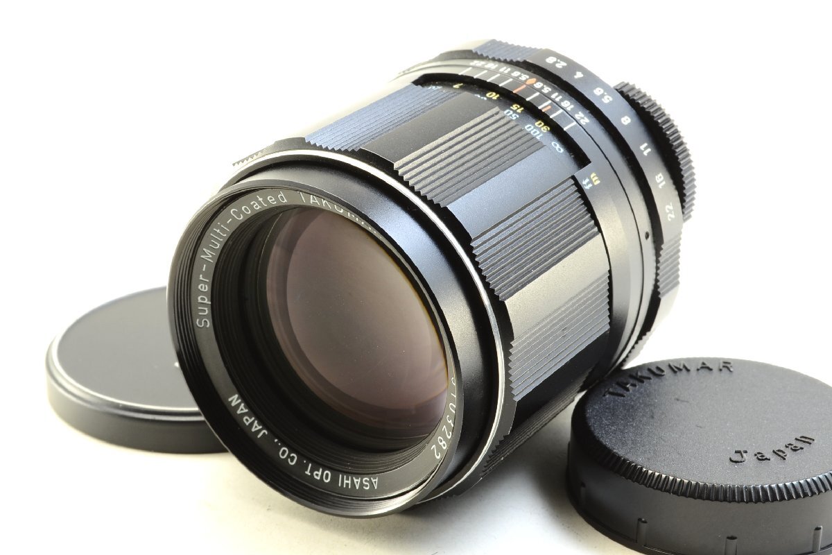 【並品・外観美品】Asahi Super Multi Coated TAKUMAR 105mm F2.8 / M42マウント #4828