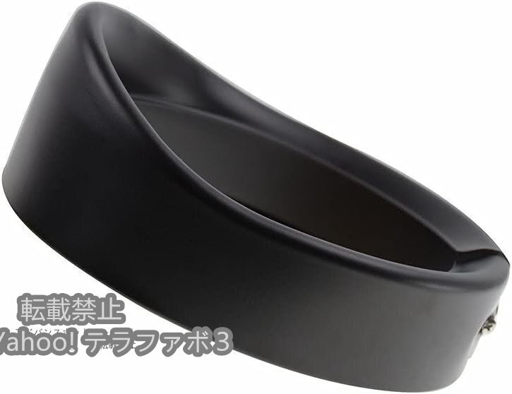 オートバイ 7'' ヘッドライト トリムバイザー トリムリング Harley Touring Softail Road King用