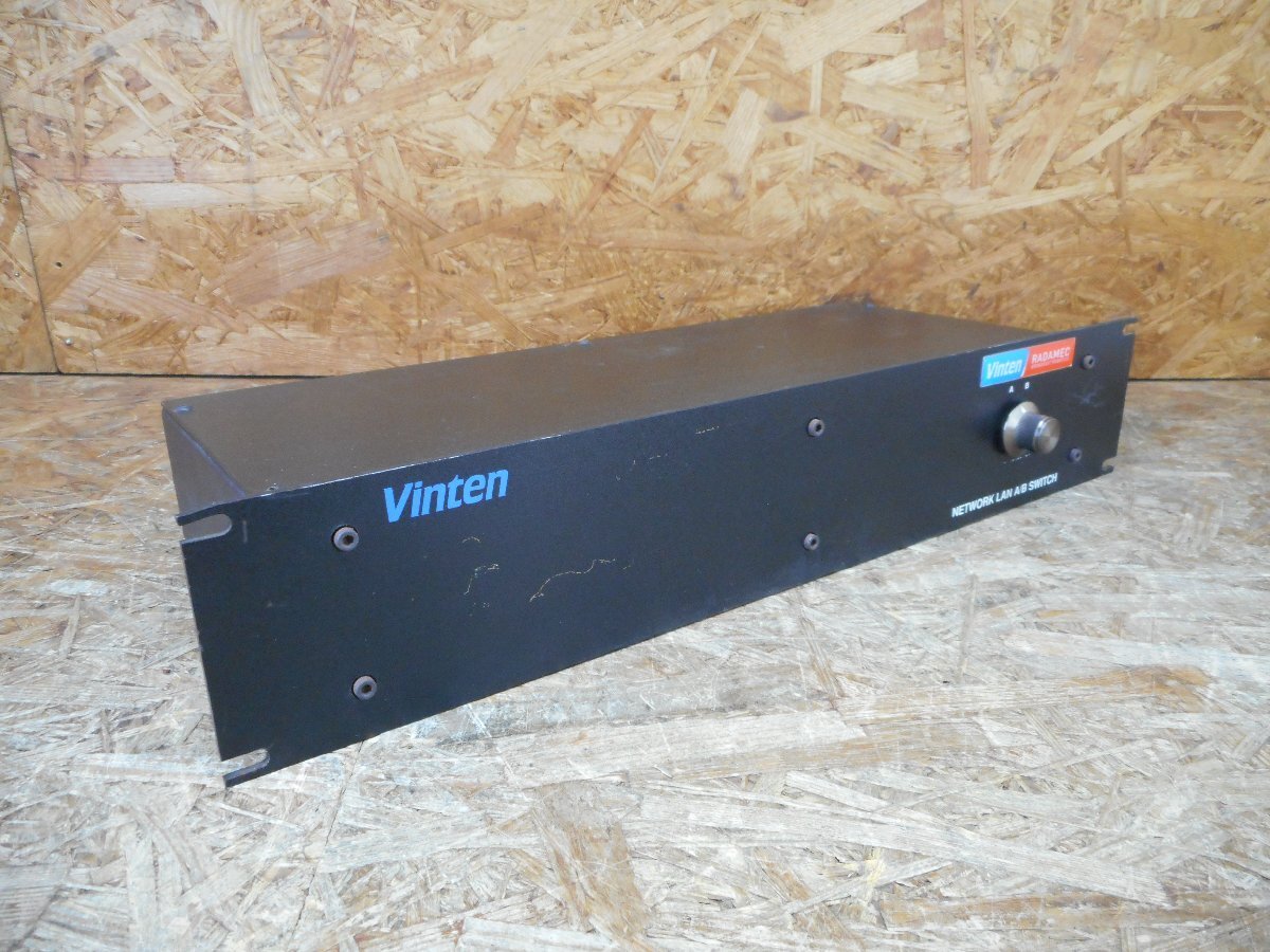 ◎Vinten AM-DATA-A/B Vinten RADAMEC／NETWORK LAN A/B SWITCH ジャンク◎Z-3298