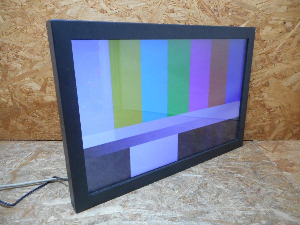 ◎KeeTouch KOT-0190S-SA4B 19インチワイド モニター 詳細不明 グレア 現状品 ◎M-582