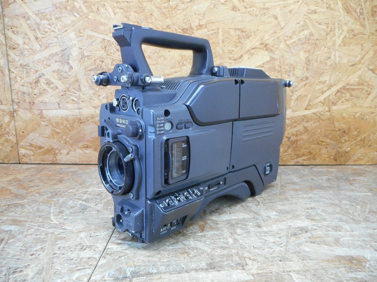 ◎SONY DXC-D50WS・CA-TX50 デジタルビデオカメラ トライアックスカメラアダプター 業務用カメラ 通電のみ確認 ジャンク◎Z-3329
