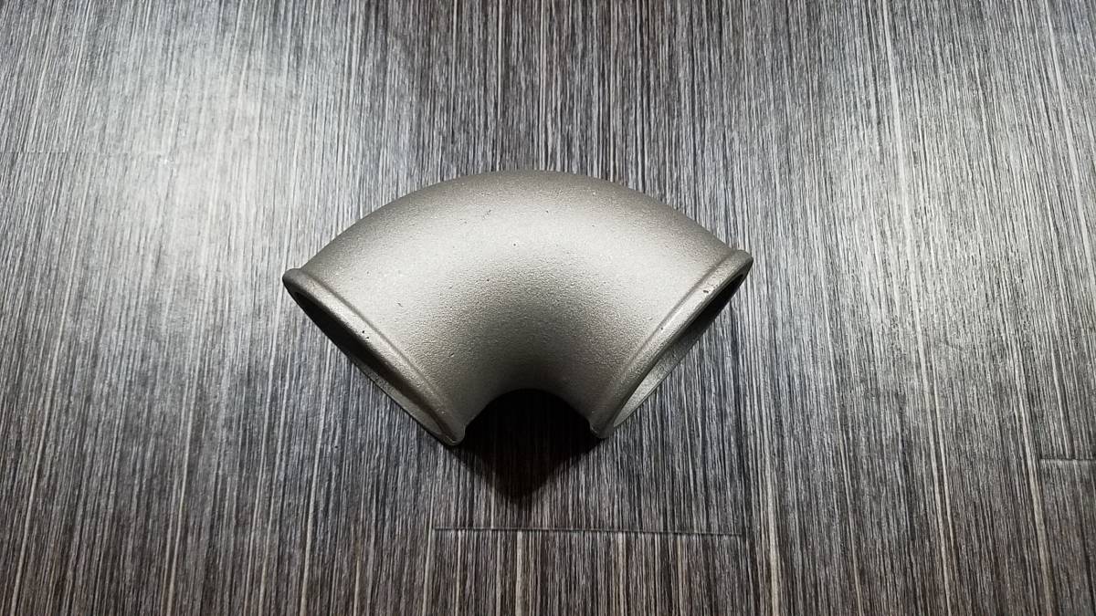 ё　アルミ キャスティング エルボー 76mm 90度　☆OD76 90° 3 Inch インタークーラー パイピング インテーク製作に