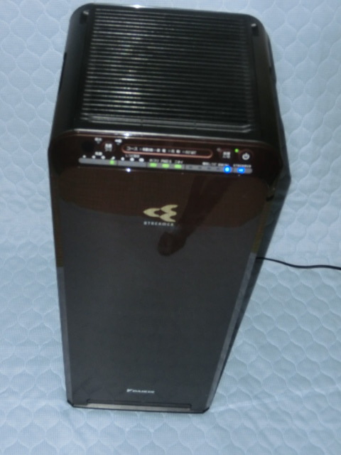 【ウィルス抑制対策】DAIKIN 加湿ストリーマ空気清浄機 MCK55SKS-T 2015年製 ブラウン 動作確認済み