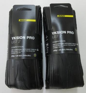 MAVIC マビック YKSION PRO 700×28C イクシオンプロ UST2 チューブレス タイヤ 2本セット 新品