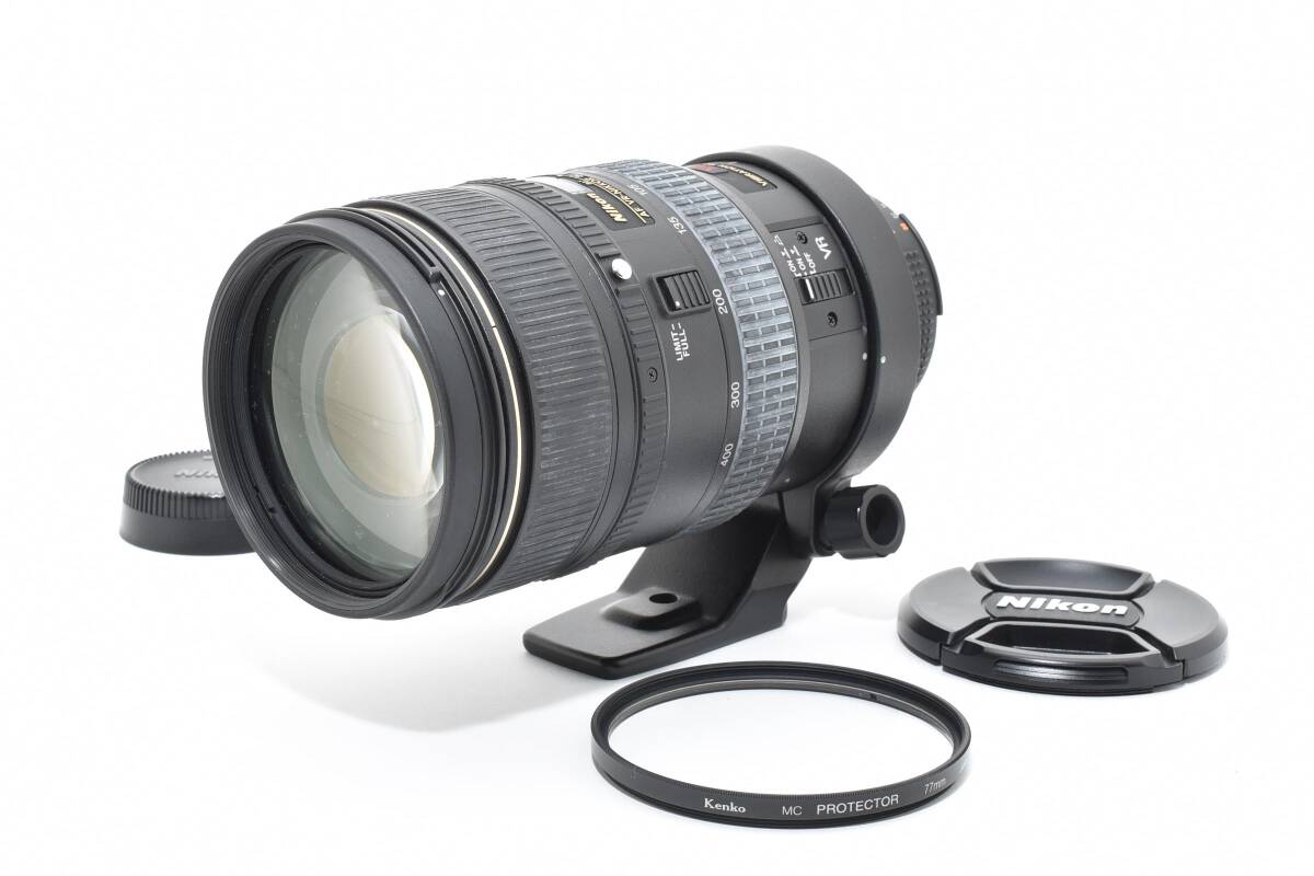 【動作品】Nikon ED AF VR-NIKKOR 80-400mm 1:4.5-5.6D　No.958