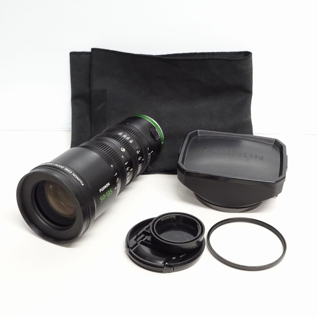 Fujinon MK50-135mm T2.9 シネマズームレンズ（Eマウント/プロテクションフィルター付き）シネレンズ【中古/動作品】#437934