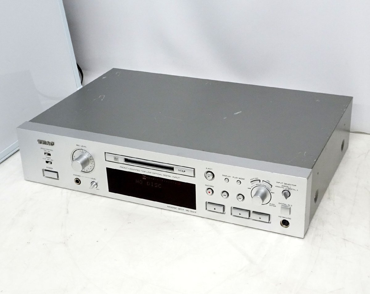 TEAC MD-5MKII MDレコーダー【中古/再生・録音OK/動作品】#438918