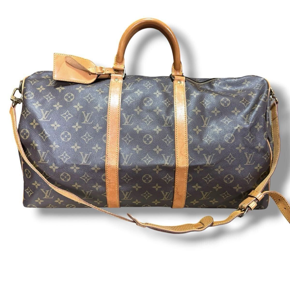 LOUIS VUITTON ルイヴィトン キーポル 50 バンドリエール ボストンバッグ