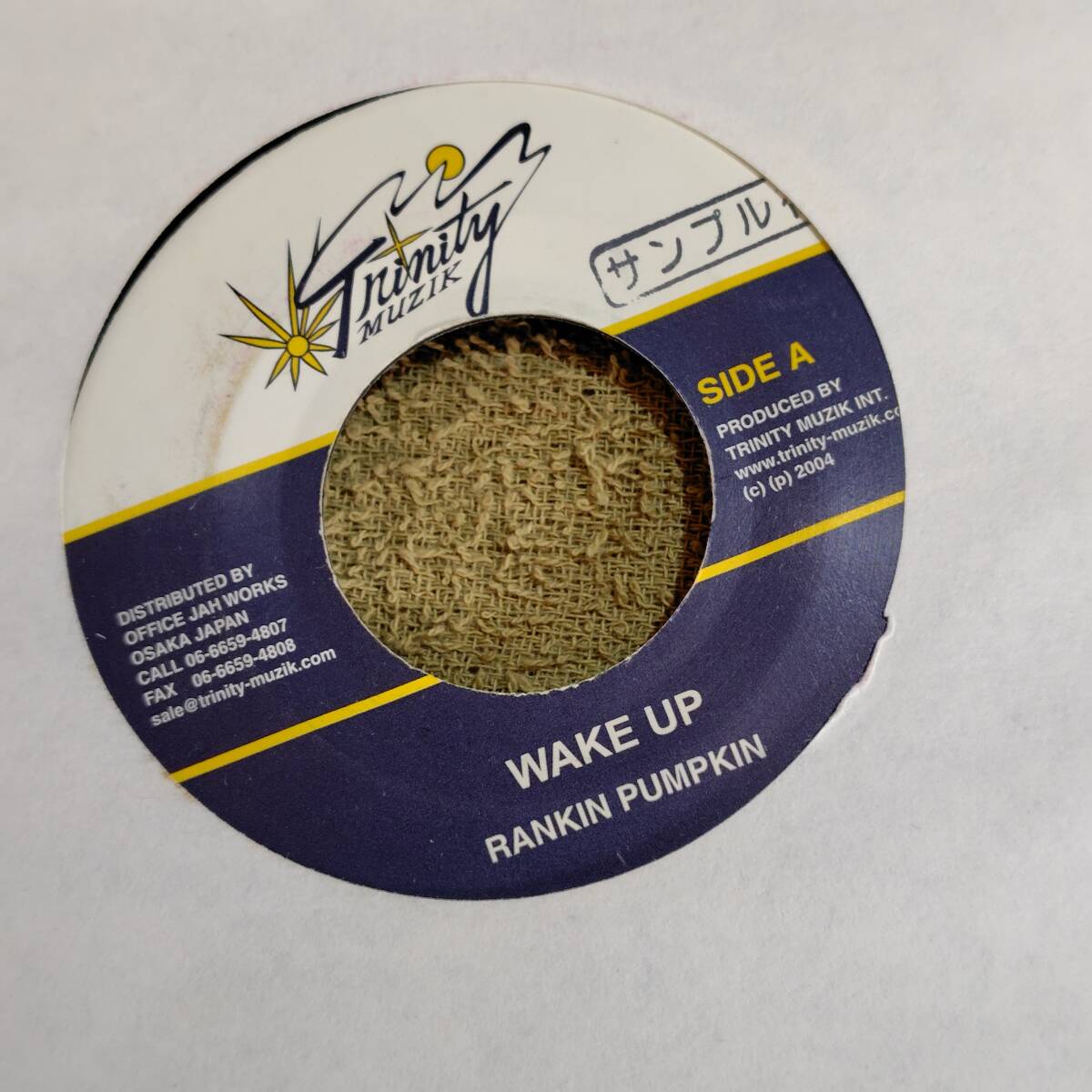 Japanese Foundation Singer / DJ！ Real Rock Riddim Wake Up Rankin Pumpkin from Trinity Muzik