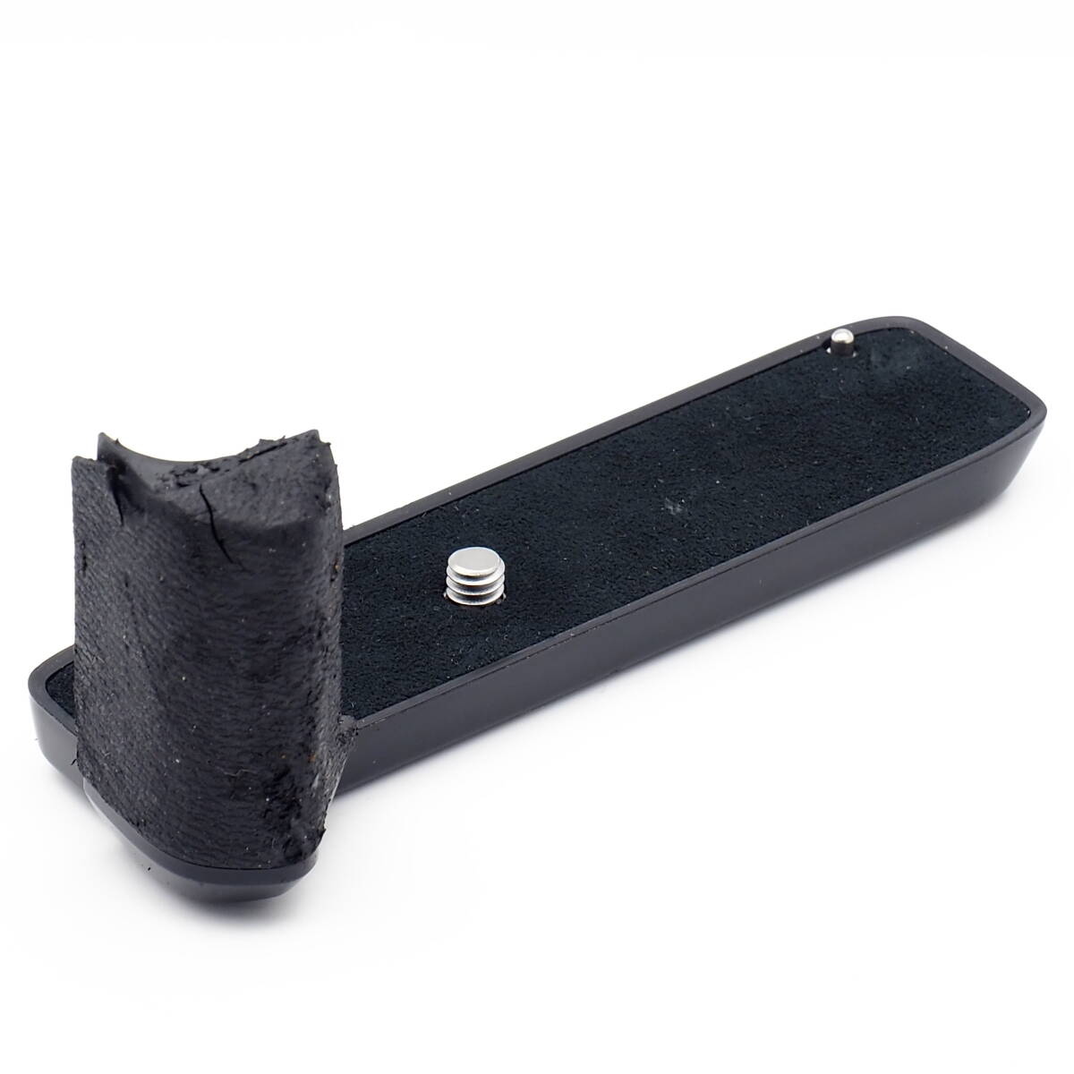 FUJIFILM X-E1 X-E2 専用 ハンドグリップ HG-XE1 ウレタングリップ劣化 バッテリー開口部のある MHG-XE1 にすぐモデルチェンジした初期型