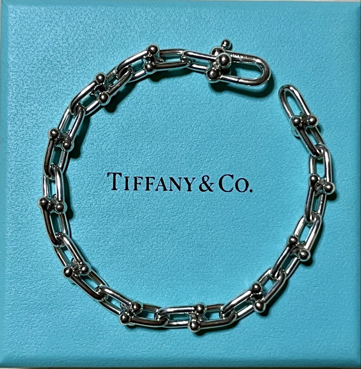 ◆送料無料 Tiffany & Co. HardWear Small Link Bracelet ティファニー ハードウェア スモールリンク ブレスレット 新品仕上げ
