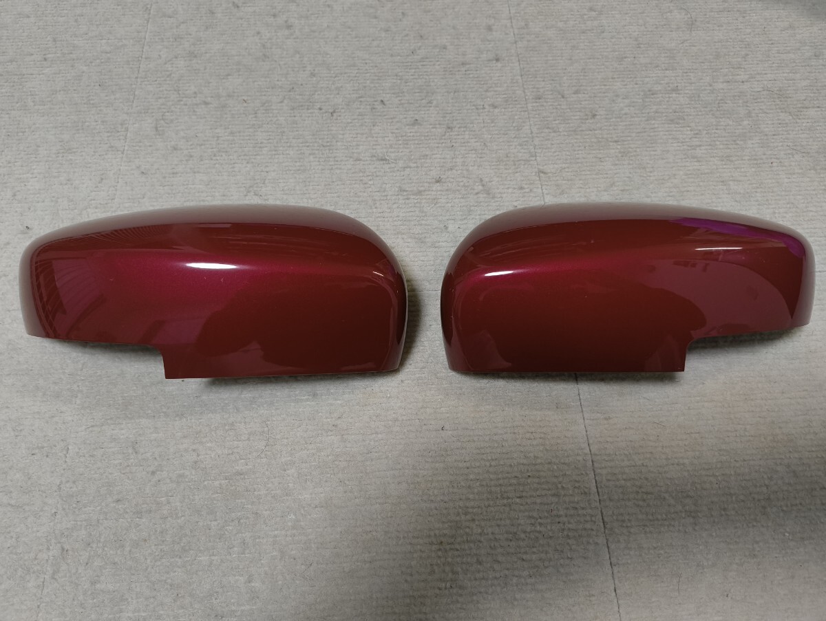 美品 スズキ ワゴンR マツダ フレア 純正 MH35S MH55S MH85S MH95S ドアミラーカバー 左右セット レッド