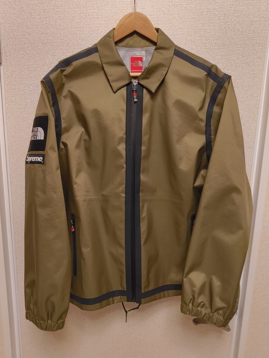美品 21SS Supreme / The North Face Summit Series Outer Tape Seam Coaches Jacket コーチジャケット NP121001 サイズM ノースフェイス