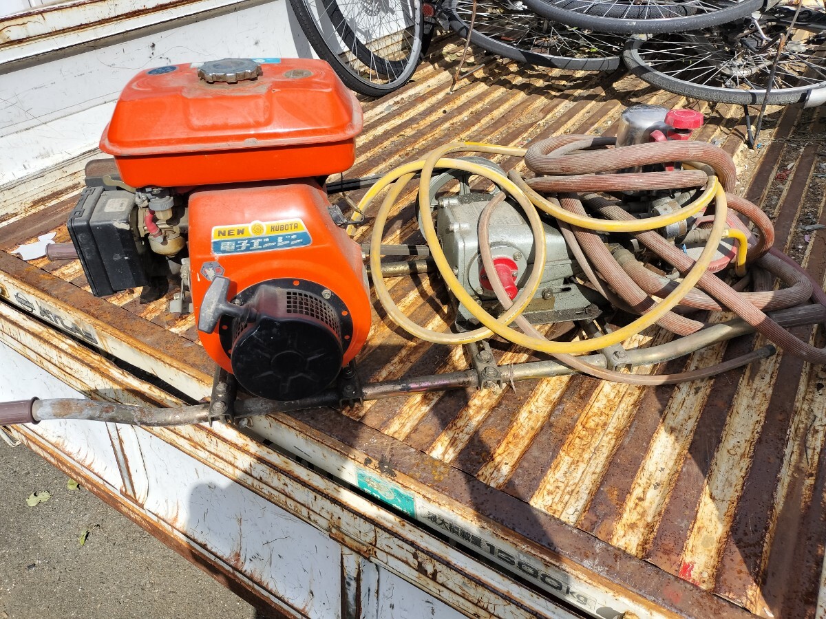 クボタ 動噴動力噴霧機エンジン式 発動機 エンジンポンプ