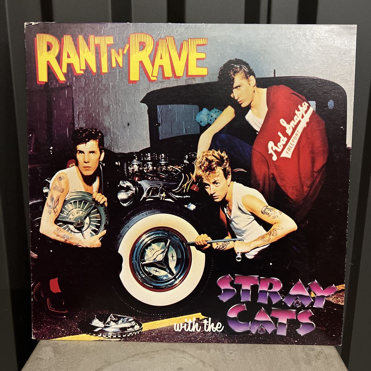 【アナログ盤】国内盤/ストレイ・キャッツ/セクシー&セブンティーン/Stray Cats/Rant N' Rave/ブライアン・セッツァー/レコード/25RS-191