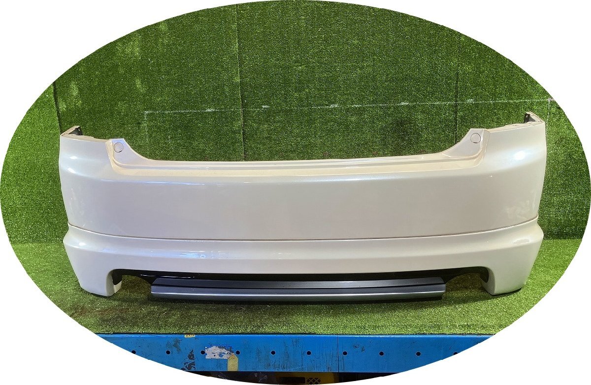 S管理79191 H15 アコード CL7 ユーロR】絶版★無限 MUGEN エアロ アンダースポイラー付き リア バンパー ★NH624P