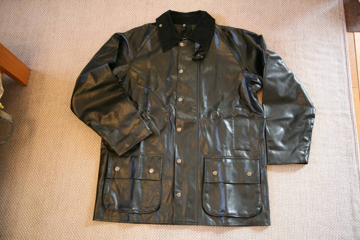 希少）レザー Barbour バブアー Bedale ビデイル BEAUFORT ビューフォート レザージャケット 黒 ブラック サイズ３４〜３８程度