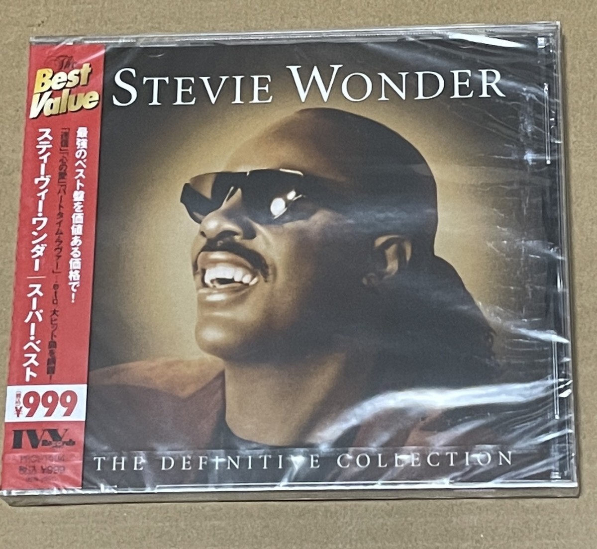 未開封 送料込 スティーヴィー・ワンダー - スーパー・ベスト CD / STEVIE WONDER - THE DEFINITIVE COLLECTION / PROI1004