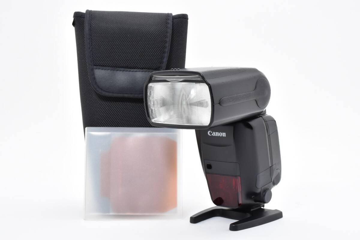 ★実用品★ キャノン CANON 600EX-RT SPEEDLIGHT スピードライト ストロボ ★専用ケース・付属品付き！　　　38-48#56 #7362