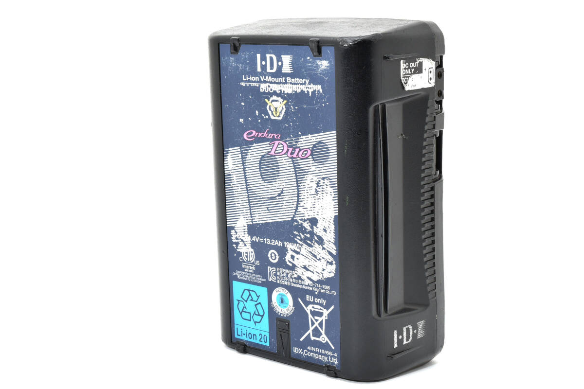 ★実用品★ IDX DUO-C198 Vマウントタイプリチウムイオンバッテリー　　　18-38-5#05 #7414