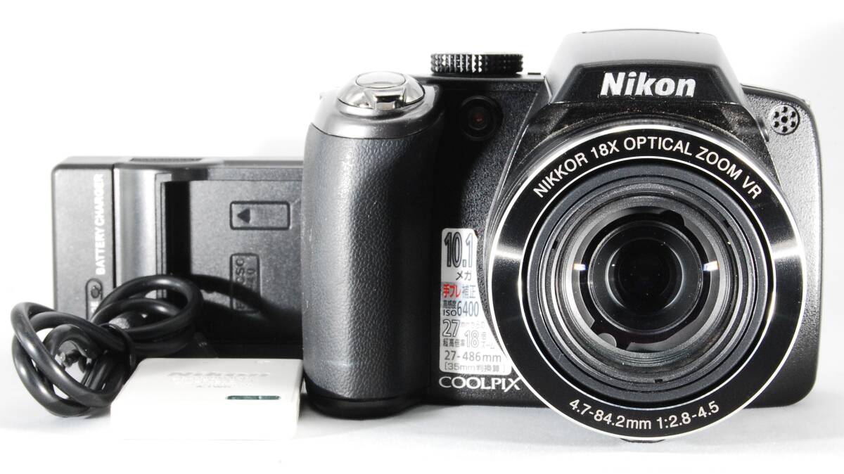 【美品/動作確認済】Nikon CoolPix P80 バッテリー充電器付き 18334627