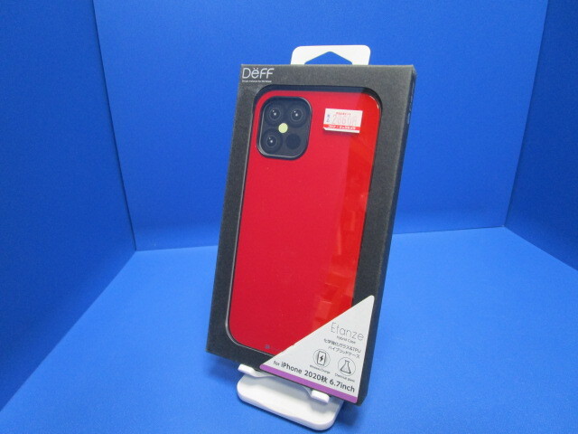 iPhone 12 Pro Max Deff(ディーフ) ガラスxTPU スマホケース ハイブリッドケース ワイヤレス充電対応 Hybrid Case Etanze 