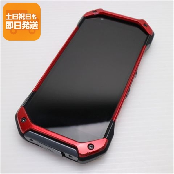美品 TORQUE 5G KYG01 レッド 白ロム 本体 即日発送 土日祝発送OK あすつく