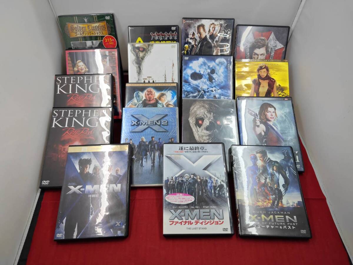 DVD バイオハザード X-MEN SAW ムカデ人間 ヘルボーイ ノーフェイス デビルズアイランド いろいろ まとめて 17本 中古品