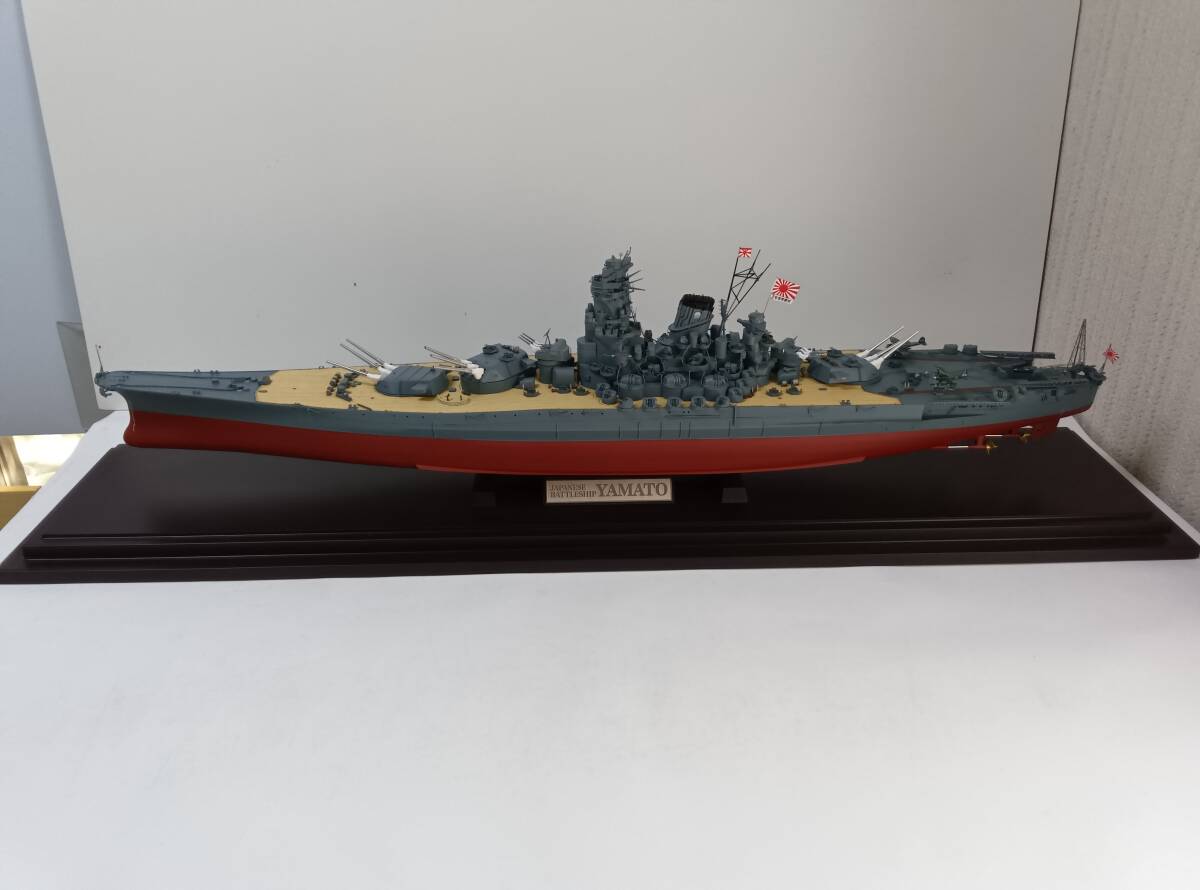 タミヤ　戦艦ヤマト　精巧模型　アクリルケース付き　日本戦艦 大和　YAMATO　JAPANESE BATTLESHIP