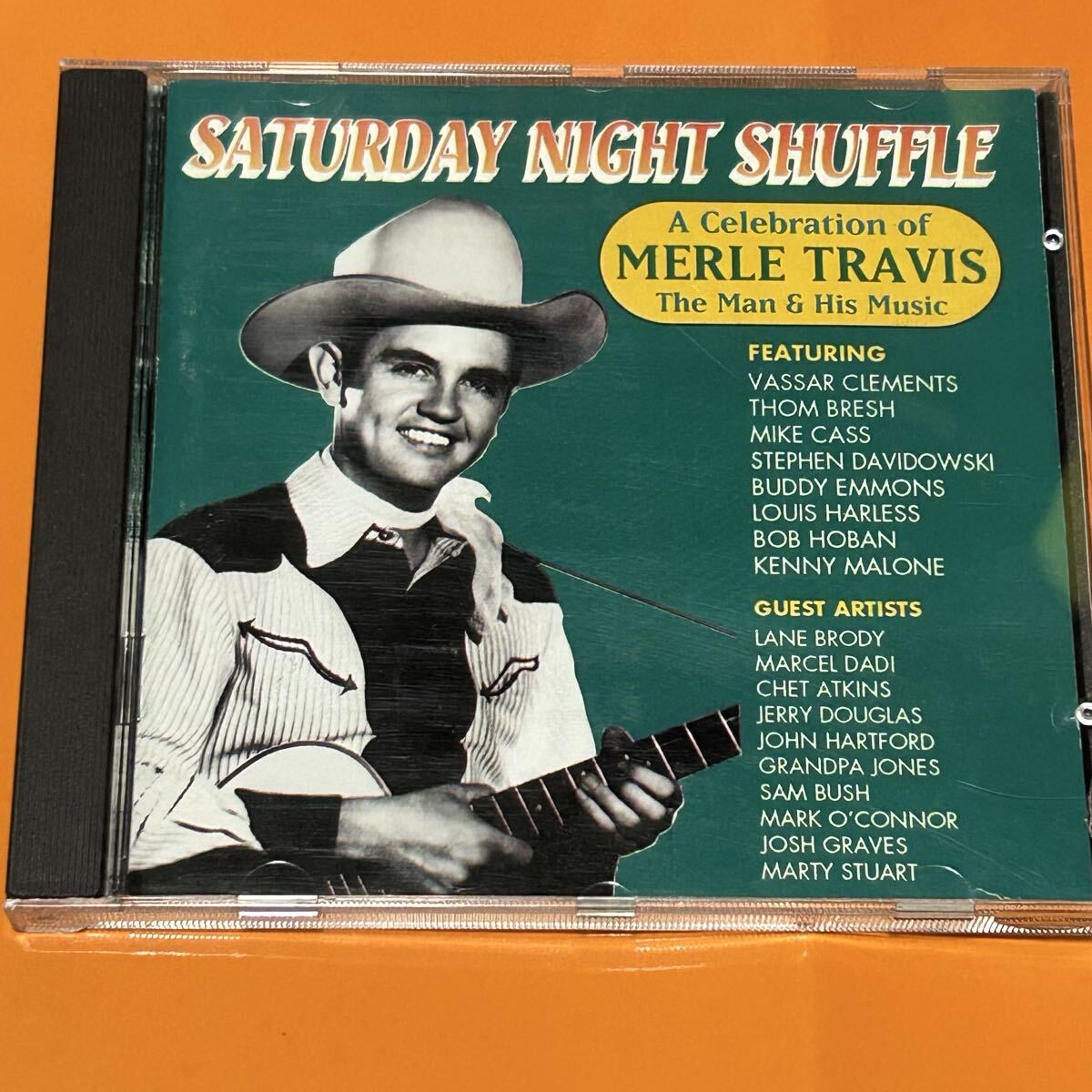 レア盤！「A CELEBRATION OF MERLE TRAVIS」マール・トラヴィストリビュート盤THOM BRESH/CHET ATKINSギャロッピンギター