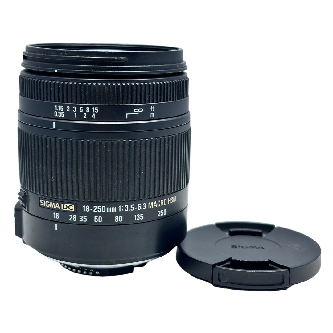 【良品】 SIGMA シグマ 18-250mm F3.5-6.3 DC OS MACRO HSM NIKON ニコン #20553