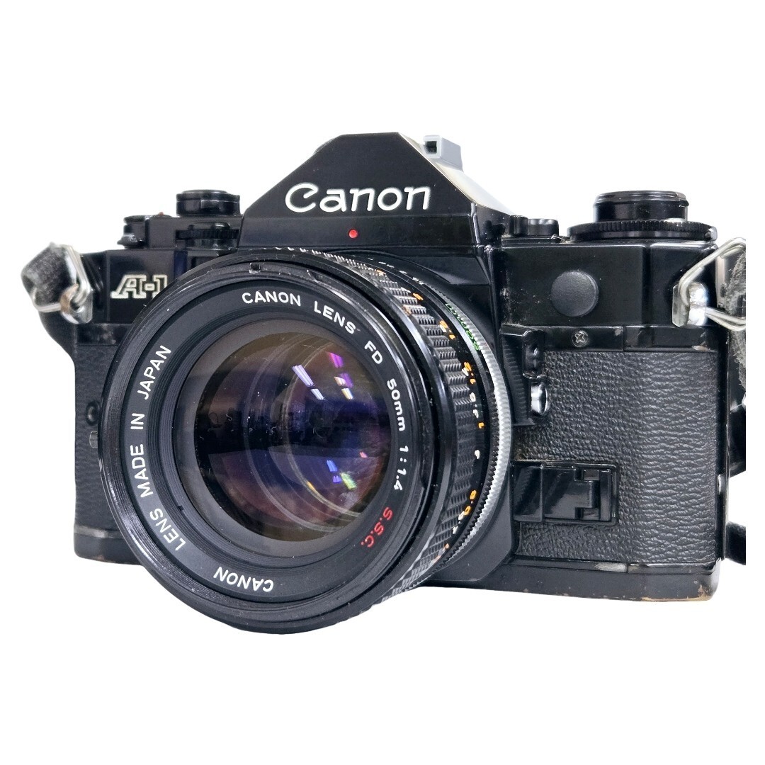 【整備済み・良品】 CANON キャノン A-1 FD 50mm F1.4 S.S.C ボディ レンズセット #20461