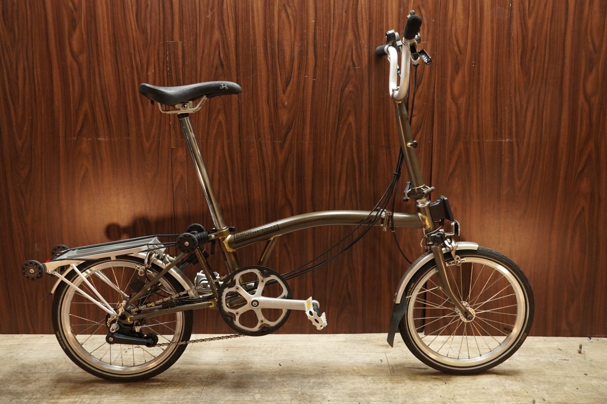 ■BROMPTON ブロンプトン M6L RAW 16インチ折畳ミニベロ ORIGINAL 2X3S 2013年モデル 美品