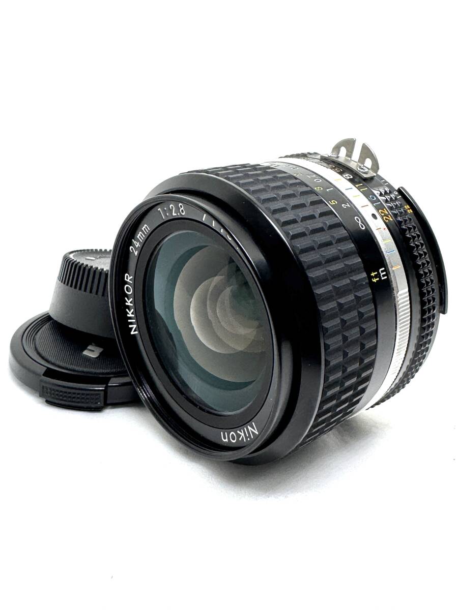 ★良品★Nikon ニコン Ai-S 24mm F2.8 ニコン AISニッコール MFレンズ★　#247